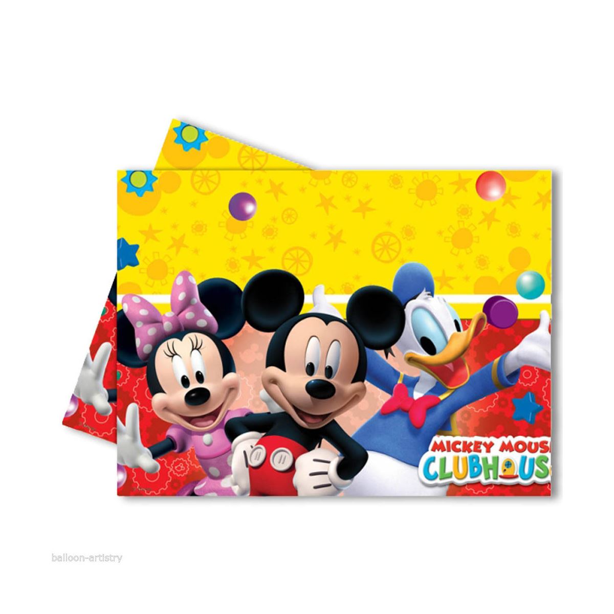 MICKEY%20PLAYFUL%20PLASTİK%20MASA%20ÖRTÜSÜ%20120x180%20cm