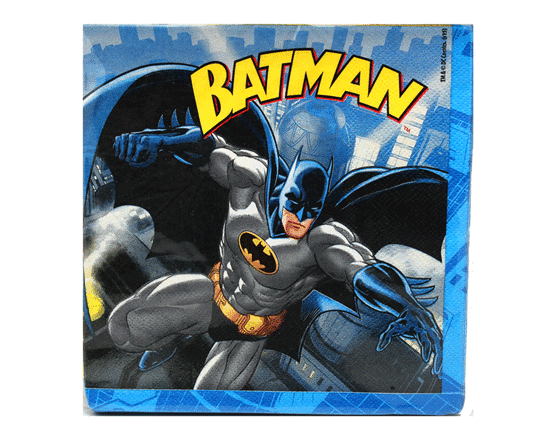 BATMAN%20KAĞIT%20PEÇETE%2033x33%20(16%20AD)