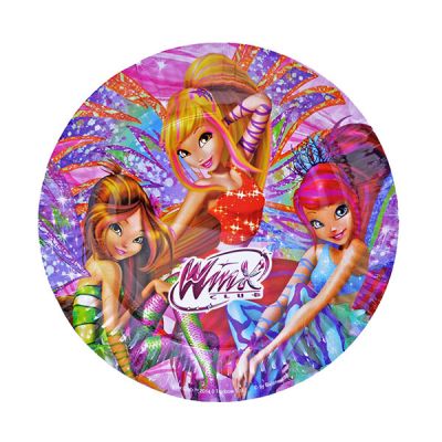 WINX%20BUTTERFLIX%20LİSANSLI%20TABAK%2023%20CM%20(8%20AD)