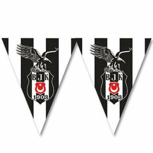 BEŞİKTAŞ%20LİSANSLI%20BAYRAK%20SET%20(2,90m)