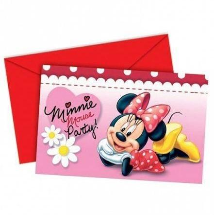 MINNIE & DAISIES DAVETİYE (6 AD)