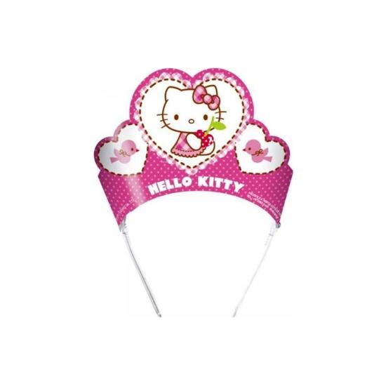 HELLO KITTY HEARTS TAÇ ( 6 AD )