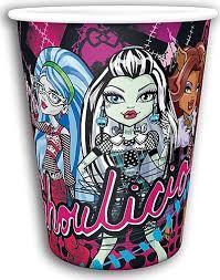 MONSTER HIGH KLASİK BARDAK 180/200 cc (8 AD)