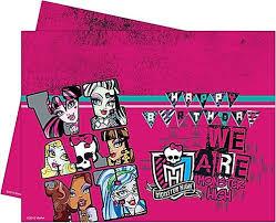 MONSTER HIGH KLASİK MASA ÖRTÜSÜ 120X180 CM