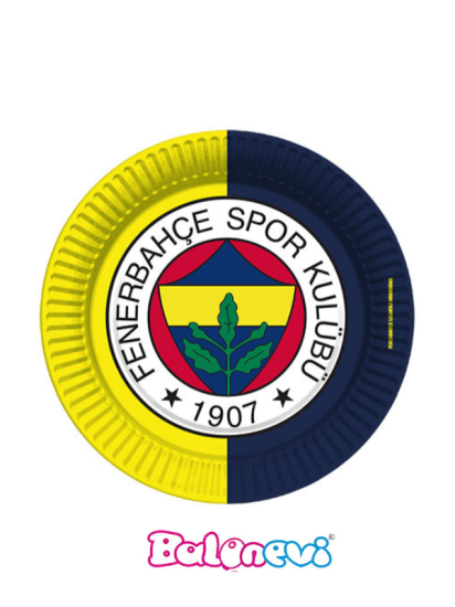 FENERBAHÇE LİSANSLI TABAK 23 CM (8 AD)